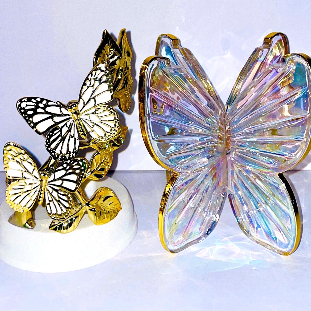 Bath and Body Works Butterfly Holder Set